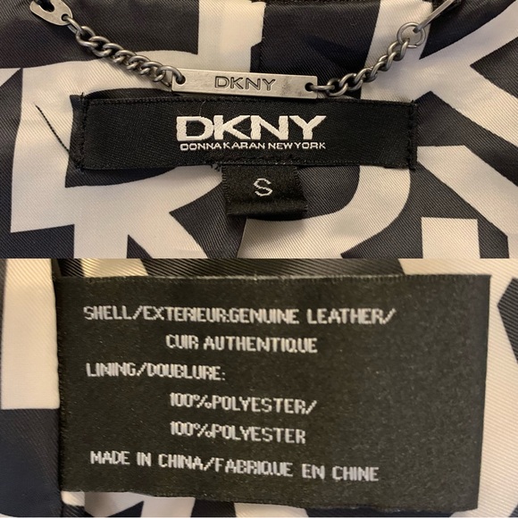 𖤐 REAL LEATHER DKNY JACKET 𖤐
— from old collection that is discontinued. - Picture 5 of 8
